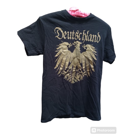 Delta Other - Deutschland Black T-shirt Gold Bird Delta Pro Weight